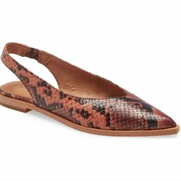 Frye Kenzie Slingback Flat. Size 8.5 - Picture 1 of 4